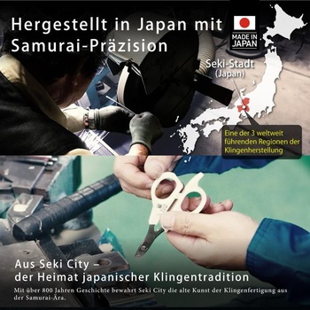 Zastřihovače kočičích drápů HIBINO Samurai | Tichý přesný zastřihovač, bílá Mochi White