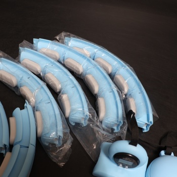 MERACH Hula Hoop pre dospelých s počítadlom kalórií, modrá
