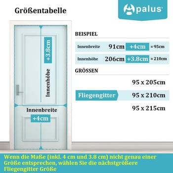 Síť proti hmyzu Apalus Prime na dveře, magnetická ochrana proti hmyzu na balkonové dveře, propustná