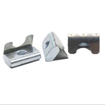 20x T-matice M4 11,0 x 4,1 mm pro drážku 8K, s pružinovou destičkou, ocel 20 kusů - M4 (11,0x4,1 mm