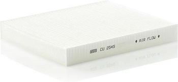 Kabínový filter MANN-FILTER CU 2545 - pre osobné automobily a dodávky | Kompatibilný s vozidlami Audi A2