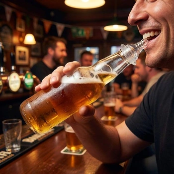 10 krytiek na cumlíky od pivných fliaš, nástavce na cumlíky od pivných fliaš, zátky na pitie z