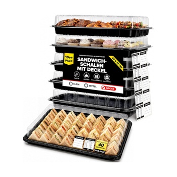 Servírovacie podnosy ebake 10 Ks