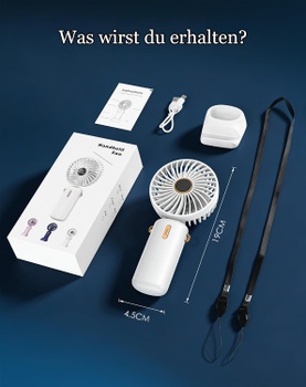 MGVIH Ruční USB ventilátor