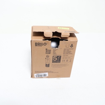 Stolová lampa Briloner, čierna, 35 cm