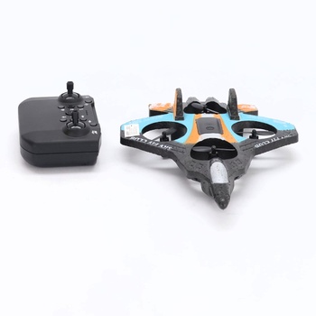 DEERC penové RC lietadlo pre deti, diaľkovo ovládané lietadlo s udržiavaním výšky, 3D prevrátenie a LED