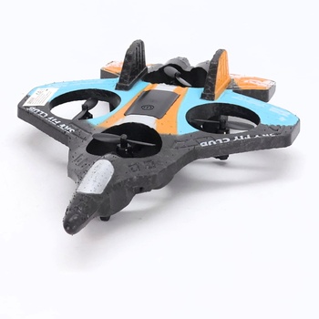 DEERC penové RC lietadlo pre deti, diaľkovo ovládané lietadlo s udržiavaním výšky, 3D prevrátenie a LED