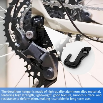 Držiak prehadzovačky pre zadný hák bicykla Cube Aim - hák prehadzovačky pre držiak prehadzovačky