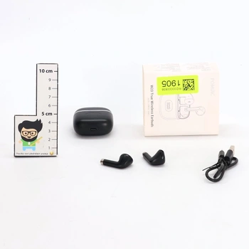 Bluetooth sluchátka POMUIC, sluchátka 2023 bezdrátová Bluetooth 5.3 s HD mikrofonem, 40 hodin