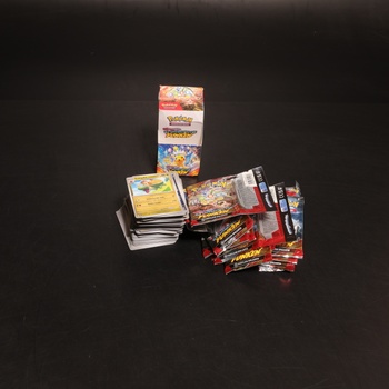 Pokémon Trading Card Game: Crimson & Purple - Stormy Sparks Booster Pack Display (obsahuje 18 booster