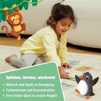 Detská hra Ravensburger Bunny Hop! - Vzdelávacia hra pre deti od 2 rokov, nová verzia
