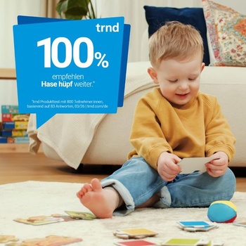 Detská hra Ravensburger Bunny Hop! - Vzdelávacia hra pre deti od 2 rokov, nová verzia