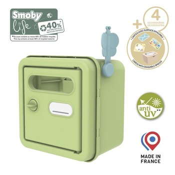 Smoby Life – Poštová schránka – Doplnky k domčeku – Obsahuje balenie, kartu, pozvánku a obálku –