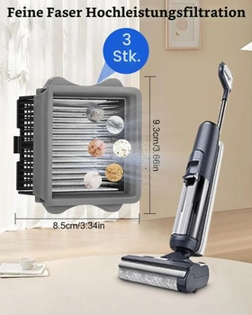 Sada 6 dílů příslušenství pro Tineco Floor One S5/S5 Pro/S5 Pro 2/S5 Extreme. Náhradní díly pro