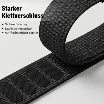 Nylonový remienok kompatibilný s Apple Watch, nastaviteľný pre šport 38/40/41/42 mm (rada 11/10),