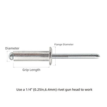 Nity JIANDAXIN 0,8 x 2 cm (M8 x 20 mm)