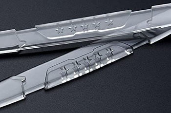 Priehľadný chránič dverí pre automobily, ochrana hrán dverí | Ochrana hrán dverí FlexProtect | Súprava