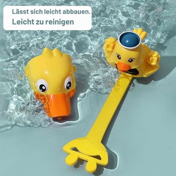 Detský predlžovací spínač na kohútik, súprava predlžovacích spínačov na kohútik Little Yellow Duck,