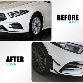 PSLER Přední spoiler, boční spoiler pro třídu A Hatchback W177 AMG Line 2018+ Univerzální difuzor