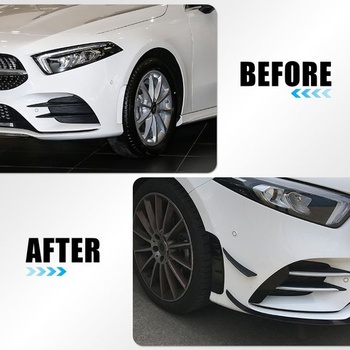 PSLER Predný spojler, bočný spojler pre triedu A Hatchback W177 AMG Line 2018+ Univerzálny difúzor