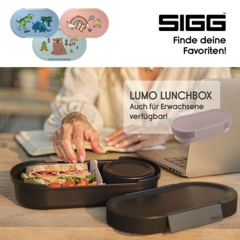 Sigg - Lumo Kids Lunchbox Set 2 - Detský obedový box s priehradkami - Vhodný do mikrovlnnej rúry a