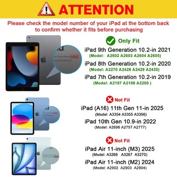 Puzdro ProCase pre iPad 9./8./7. generácie 10,2 palca 2021 2020 2019 svetlo modré