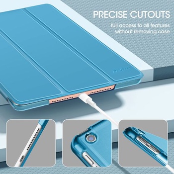 Puzdro ProCase pre iPad 9./8./7. generácie 10,2 palca 2021 2020 2019 svetlo modré