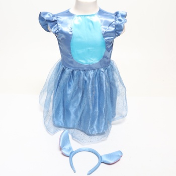 Dívčí šaty s čelenkou od Disneyho Lilo a Stitche, oficiálně licencované společností Disguise,