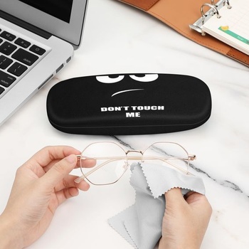 Pouzdro na brýle FINTIE Hardcase pro ženy i muže, velikost S, nedotýkejte se