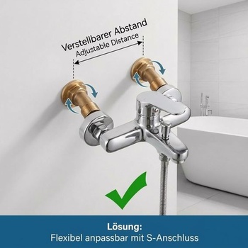 2 kusy adaptéru S-konektoru, mosazná dvojitá nipl s vnějším závitem 3/4 palce x vnějším závitem 1/2