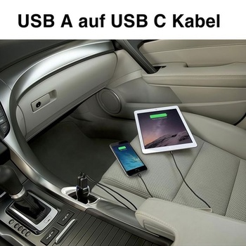 Nabíjací kábel CarPlay pre iPhone 18/17/16/15 s krátkym konektorom 0,5 m, USB-C na USB kábel pre