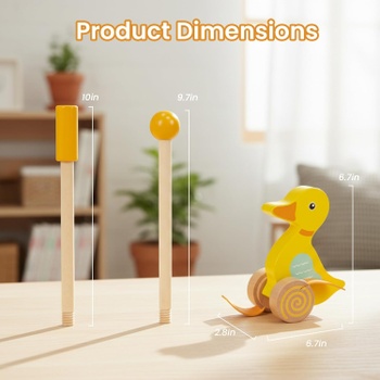 Dětské chodítko WOODENFUN 43008-DW