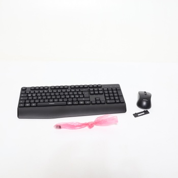 Súprava Bluetooth klávesnice a myši, bezdrôtová ergonomická klávesnica a myš, 2,4G USB/Bluetooth