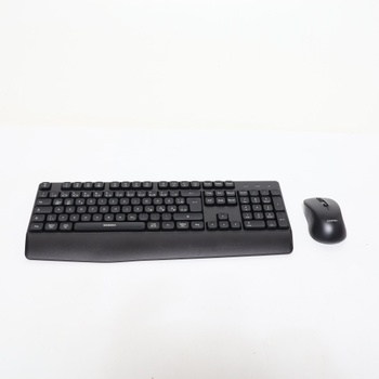 Súprava Bluetooth klávesnice a myši, bezdrôtová ergonomická klávesnica a myš, 2,4G USB/Bluetooth