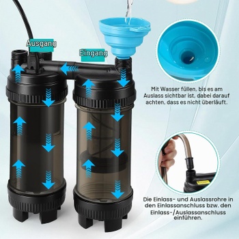 Vonkajší filter do akvária Hygger BDE-HG283