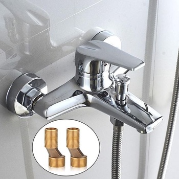 2 kusy adaptéru pro sprchovou armaturu, vnější závit 3/4