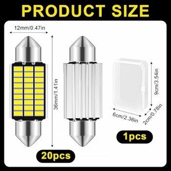 Sada LED žárovek YYAQZD NF0016A020 20ks