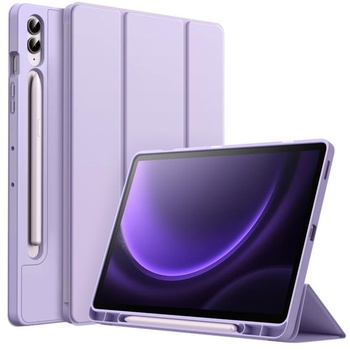 Puzdro JETech pre Samsung Galaxy Tab S9 FE Plus, svetlo fialové