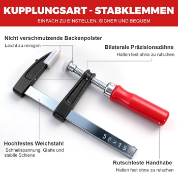 Sada šroubovacích svěrek SBGGRL SB16