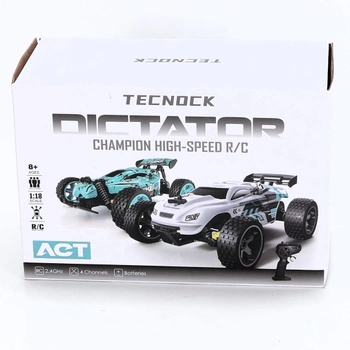 RC auto Tecnock modré 1:18 20 km/h