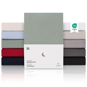 Blumtal® Premium napínacie prestieradlo 140x200 Matrac Jersey 1 balenie - Bavlnená prestieradlo s