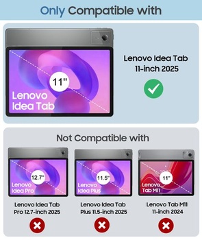 Pouzdro MoKo pro Lenovo Idea Tab 11 2025 s držákem na pero, polární modrá Lenovo Idea Tab 11 2025