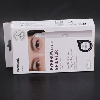 Panasonic ES-EF10-V503 epilátor na obočie a tvár pre ženy, tvarovač obočia, epilátor na obočie, LED