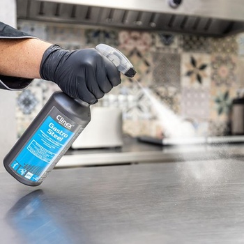 CLINEX Gastro Steel, na čištění nerezové oceli, 1 litr