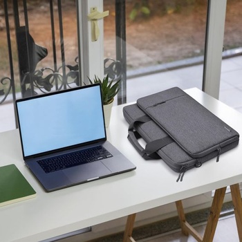 Šedá brašna na notebook Tecool