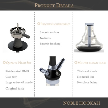 Cestovná vodná fajka NOBLE HOOKAH