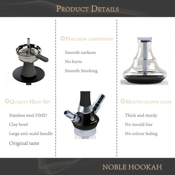 Cestovní vodní dýmka NOBLE HOOKAH