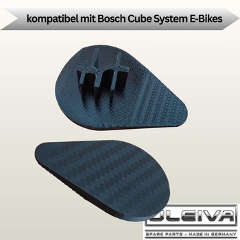 2x kryt nabíjacieho portu kompatibilný s Bosch E-Bike Cube Carbon Design