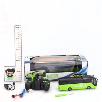 Carson 1:64 Flixbus 2,4 GHz 100% RTR - 100% připraveno k jízdě, hračkový autobus, autíčko, auto na