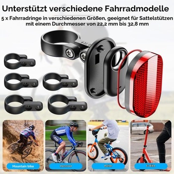Vylepšený držiak na bicykel pre Apple AirTag (2021 a 2025), Samsung Smart Tag 2 a Moto Tag - Skrytý